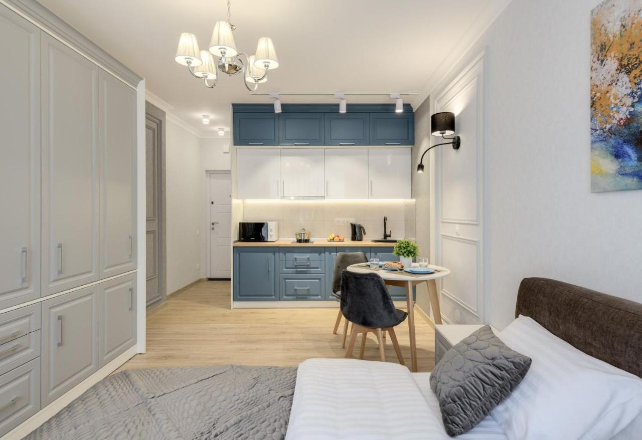 Modern New Cozy Apartment Kvartet Railway Station Kiev Bagian luar foto