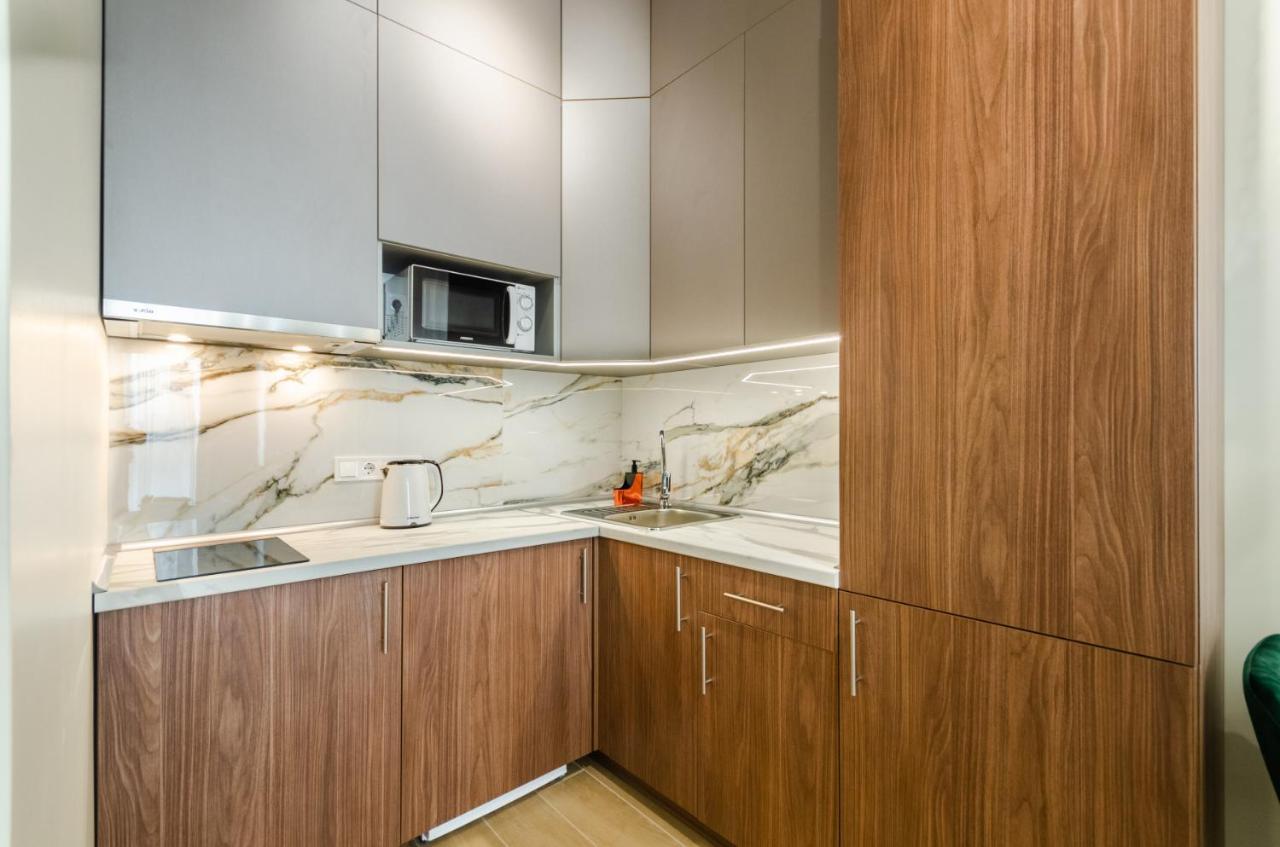 Modern New Cozy Apartment Kvartet Railway Station Kiev Bagian luar foto