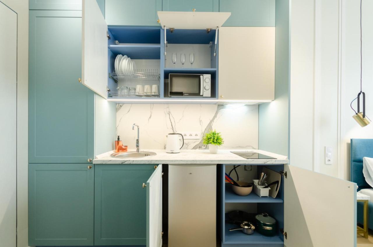 Modern New Cozy Apartment Kvartet Railway Station Kiev Bagian luar foto