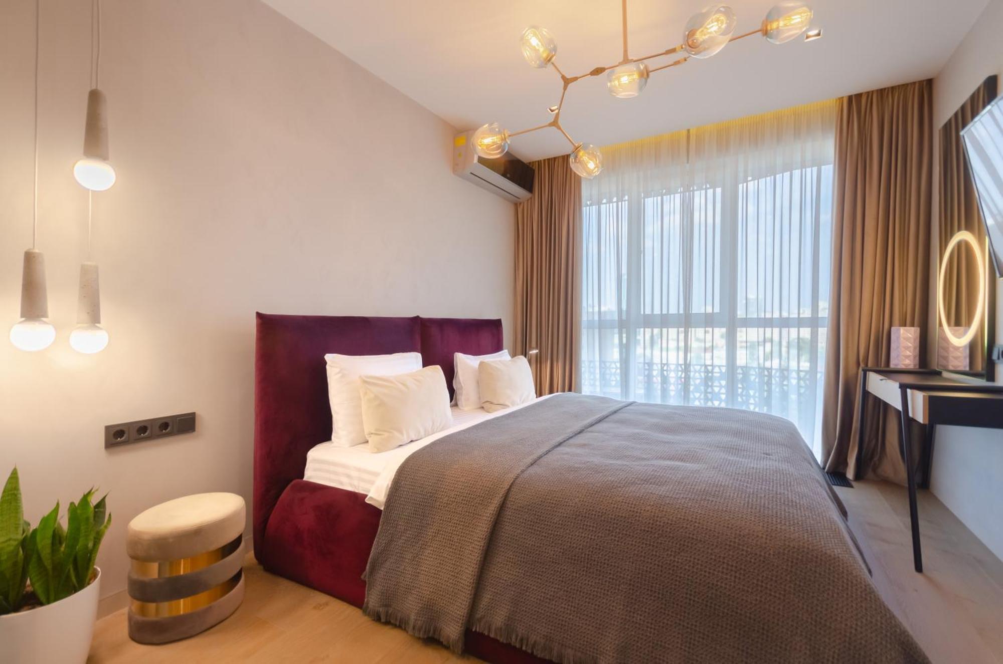 Modern New Cozy Apartment Kvartet Railway Station Kiev Bagian luar foto
