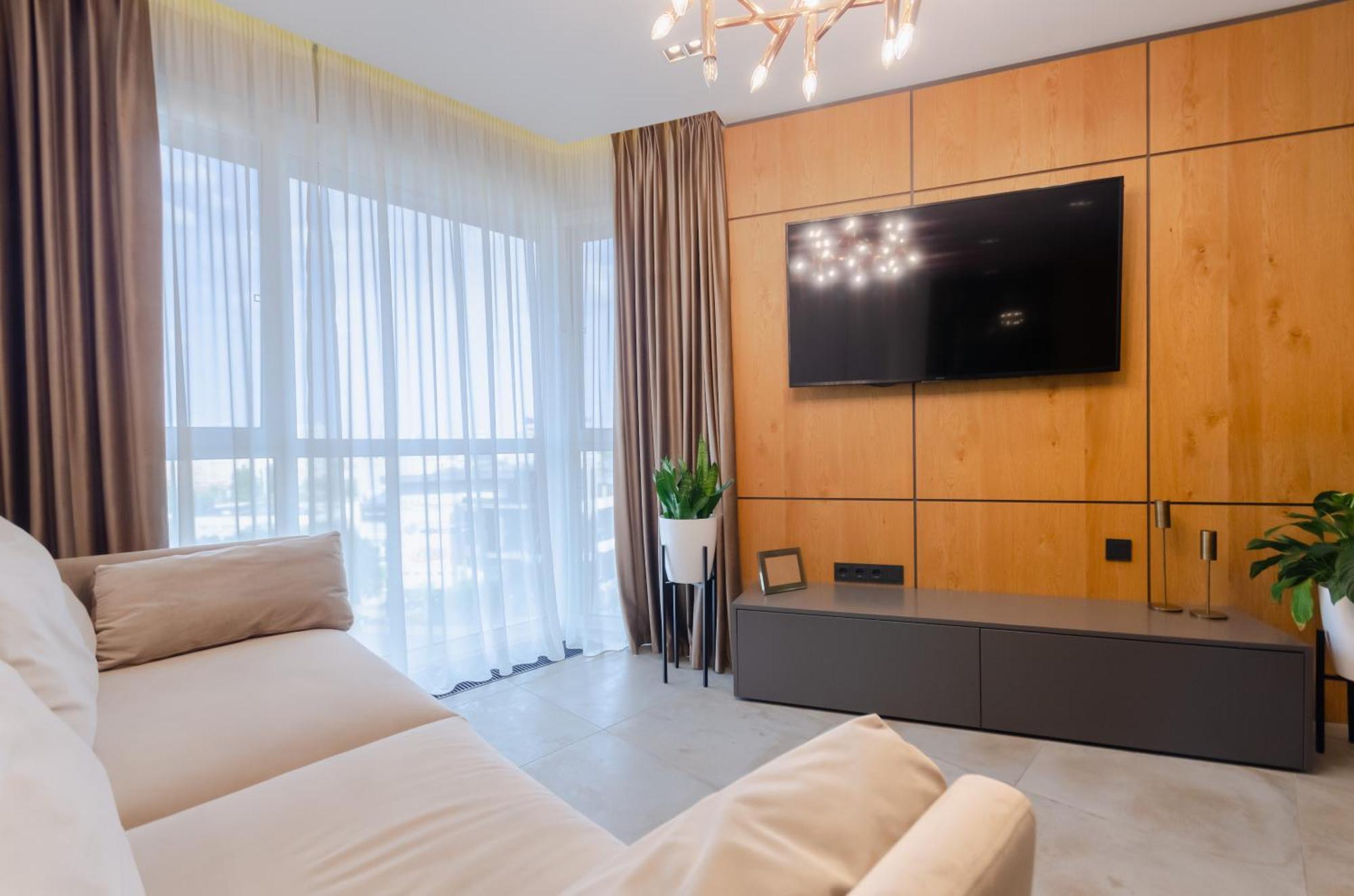 Modern New Cozy Apartment Kvartet Railway Station Kiev Bagian luar foto
