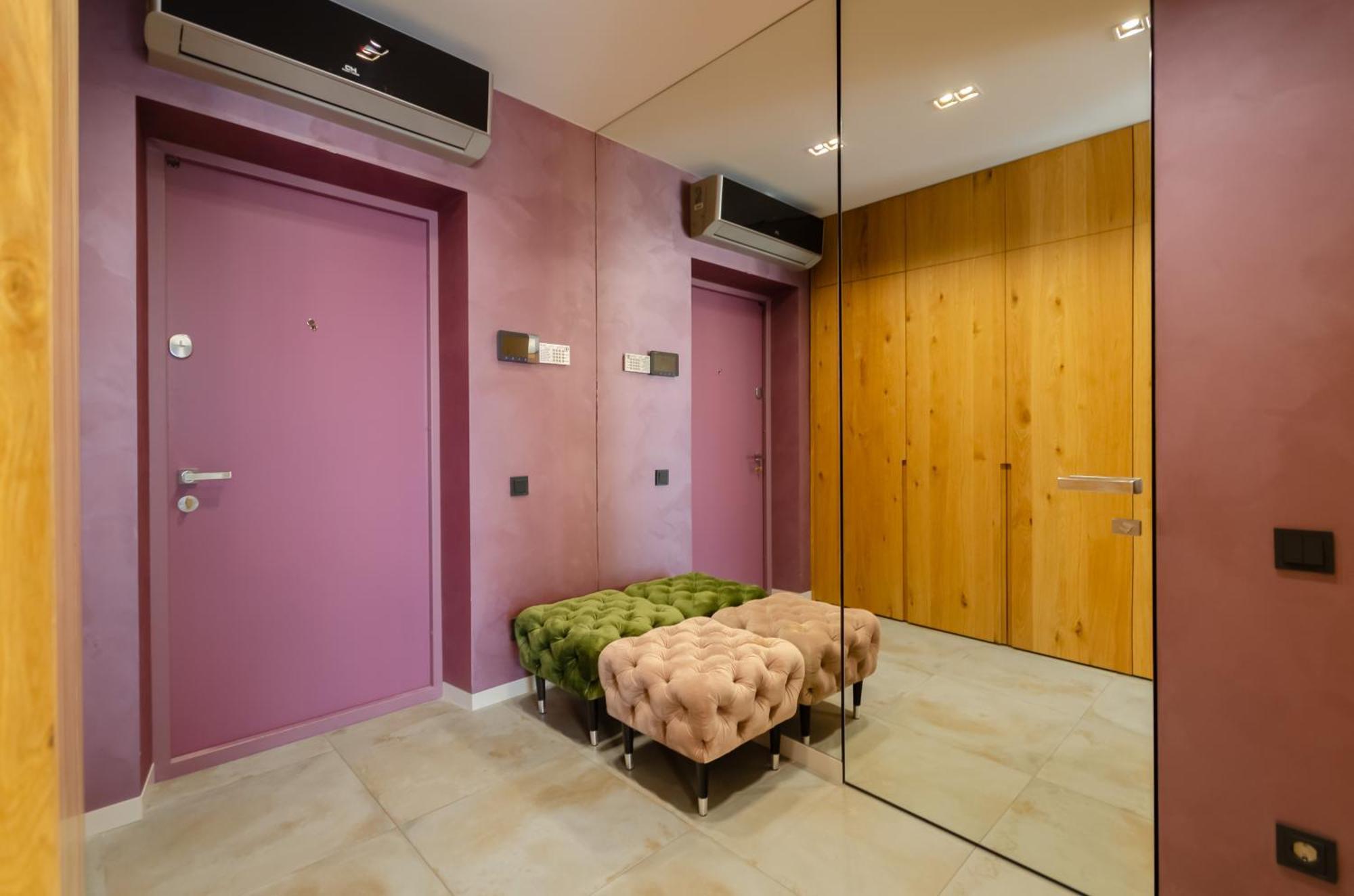 Modern New Cozy Apartment Kvartet Railway Station Kiev Bagian luar foto